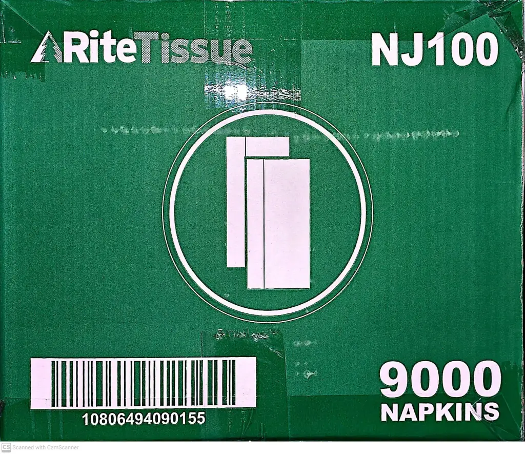 Rite Tissue NJ100-1x9000 PC