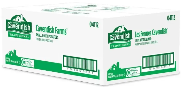 Cavendish Small Diced Potatoes-04119