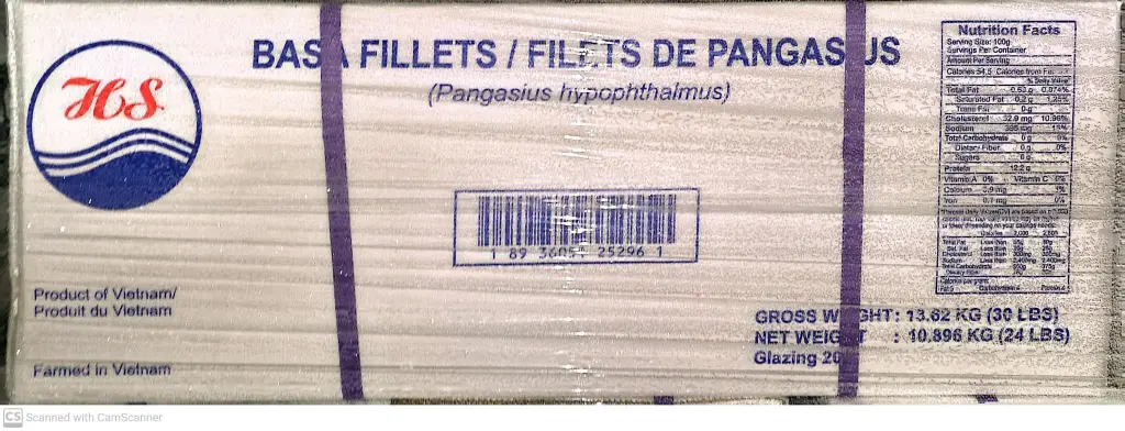 TLS-Basa Fillets -Fish