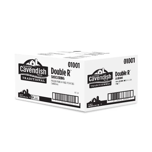 [01001] Cavendish Double R Fries - 01001- 6x5lb