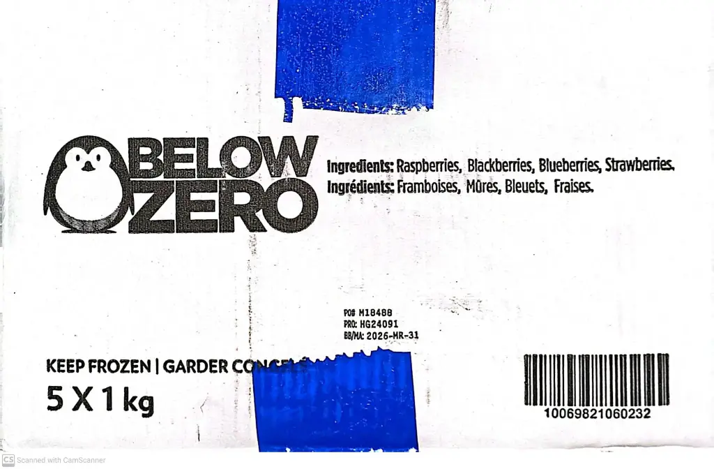 Below Zero Gardner-5x1 Kg