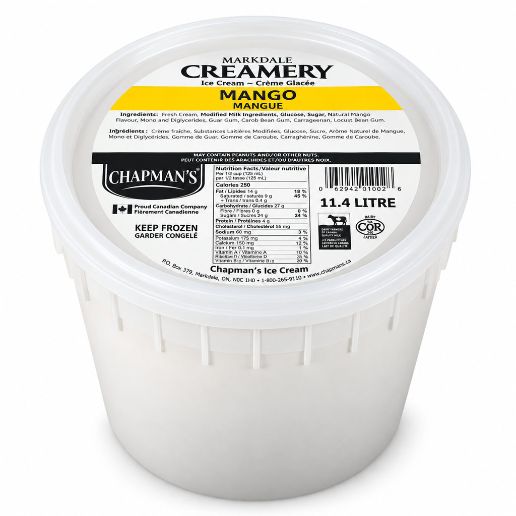 Chapman's - Ice Cream - Mango Bucket - Markdale - 11.4L