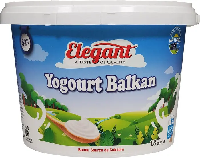 Elegant Balkan Yogourt-5.9%- 10kg