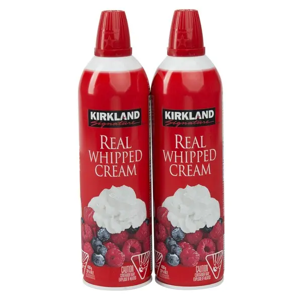 Kirkland Real Whipped Cream-2x400 g