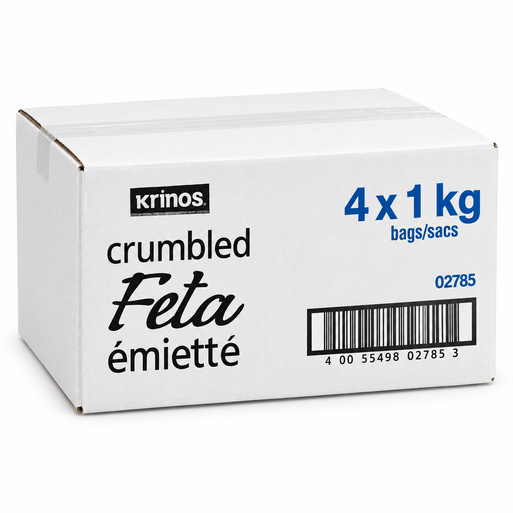 [DAIK001] Krinos - Crumbled Feta - 4x1Kg - Case