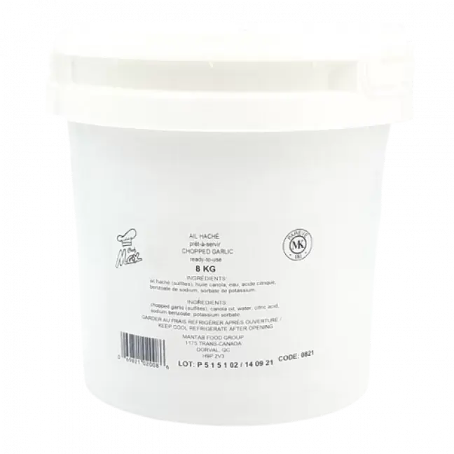 Chef Max Chopped Garlic-1x8Kg