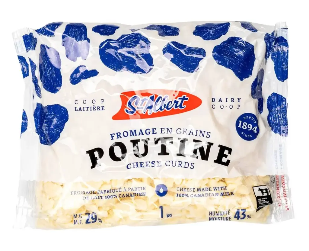 St. Albert Poutine Cheese Curds - 1KG