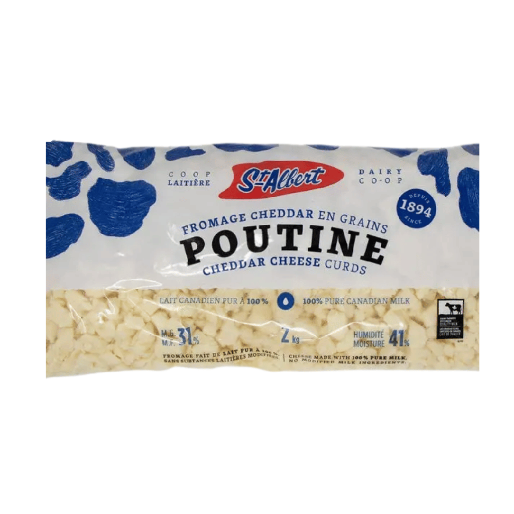 St. Albert - Poutine Cheese Curds - 6x2Kg - Case