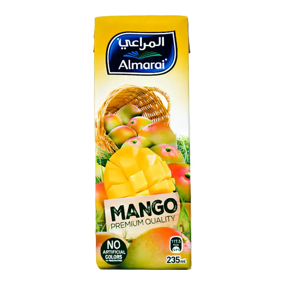 Almarai - Flavoured Milk - Mango  - 24x235ml - Case