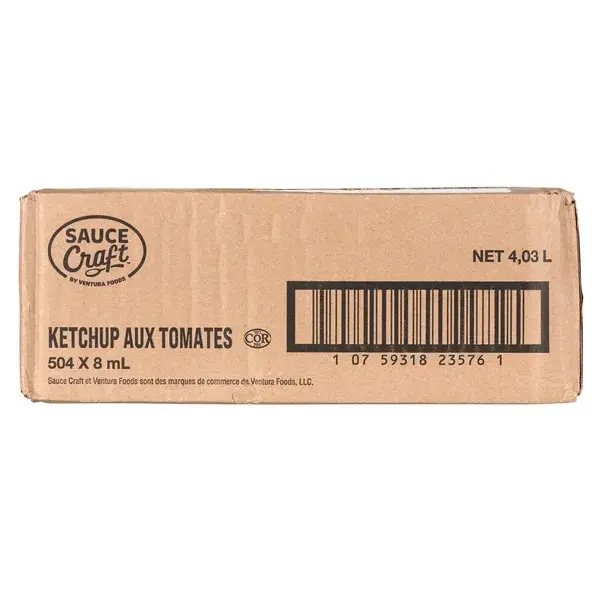 Sauce Kraft - Ketchup Portions - 504x8ml - Case