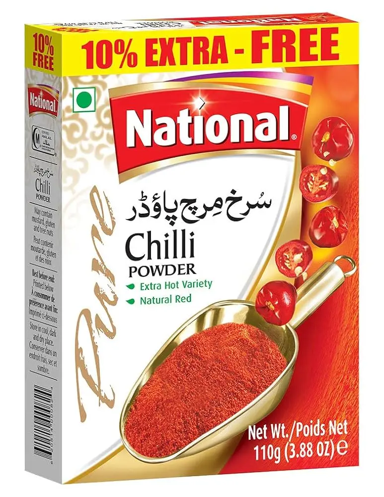 National Chilli Powder -1x1 Kg