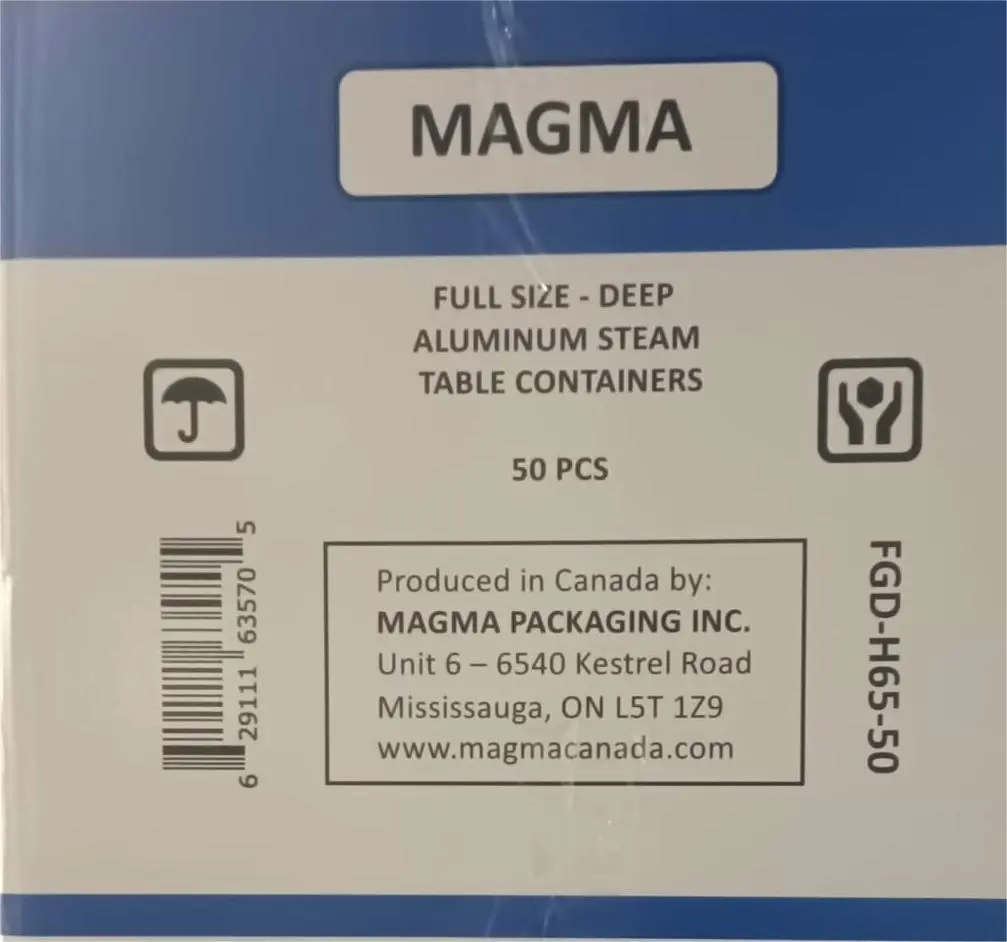 Magma Full Aluminum steam table container-1x50