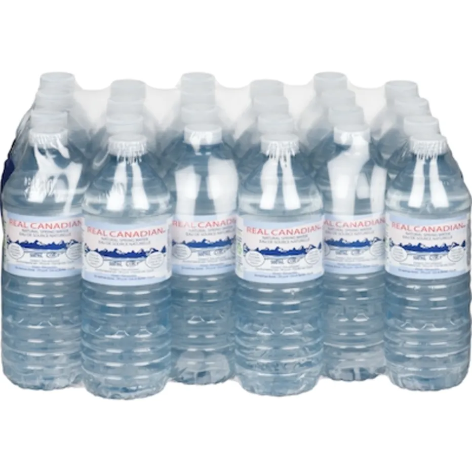 Real Canadian- Natural Spring Water- 24x500ml