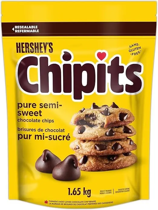 HERSHEY'S CHIPITS CHOCOLATE - 1X2.4KG