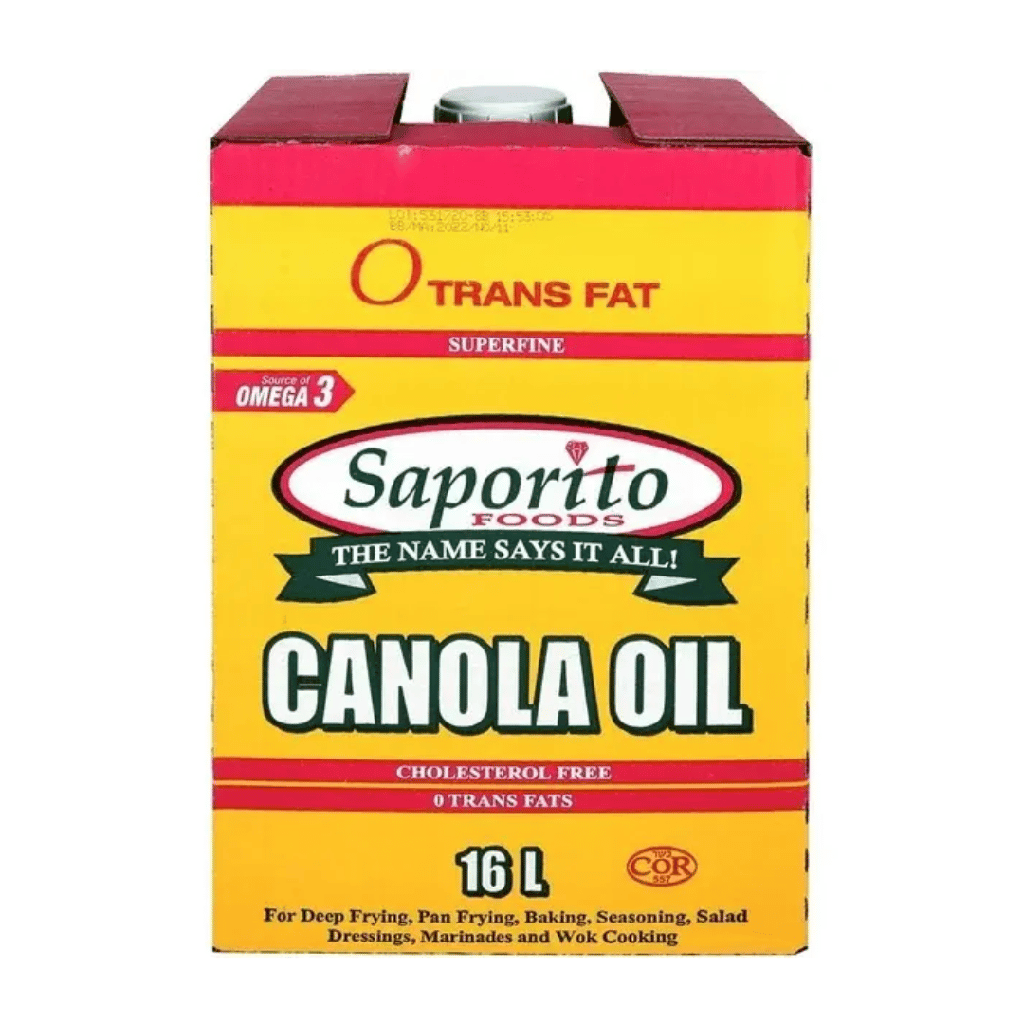 [OILS004] Saporito - Canola Oil - 16 L
