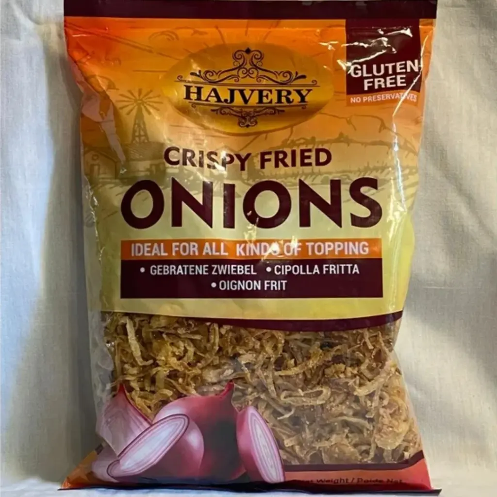 Hajvery Crispy Fried Onions - 24 x 400g
