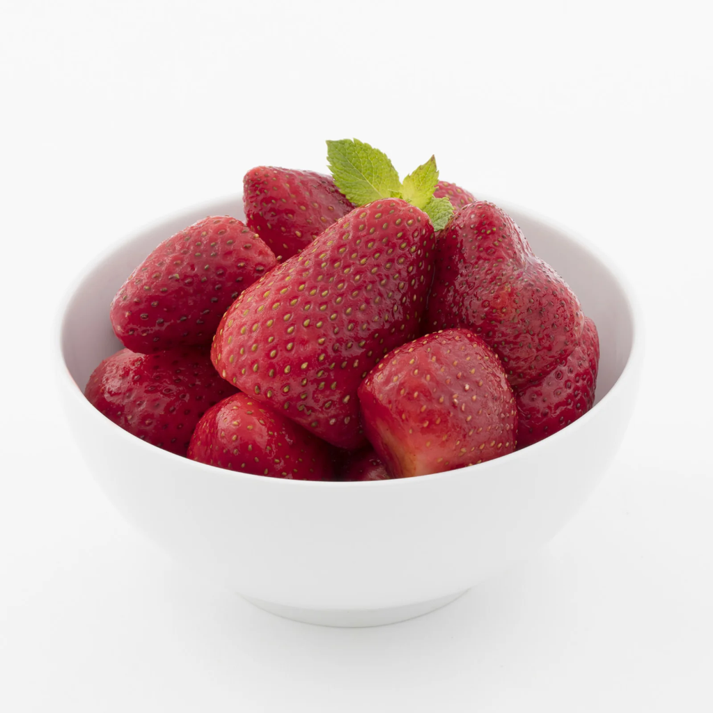 Below Zero IQF Whole Strawberries-5x1kg- 6540