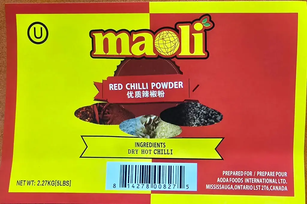Maoli-Red Chilli Powder-1x5Lb