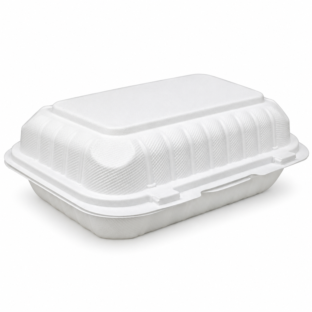 LR - EP28 - MFPP Hinged Container - 9x6x2.5 -150 pcs - Case