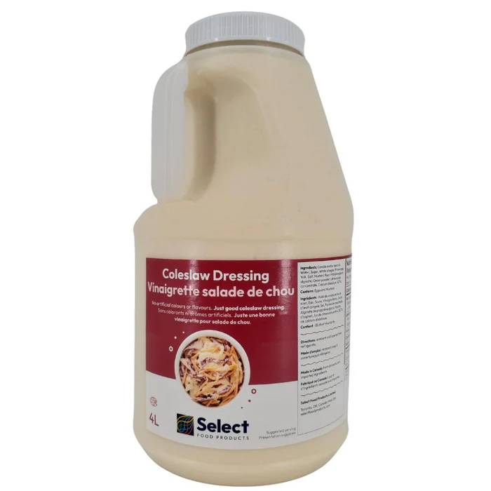 Select Coleslaw Dressing- 1x2x4LT