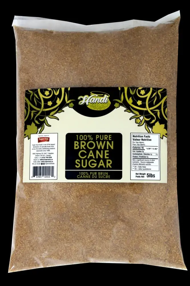 Handi Brown Cane Sugar - 1x5LB
