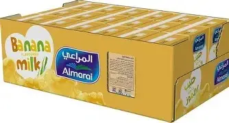 Almarai - Flavoured Milk - Banana  - 24x235ml - Case
