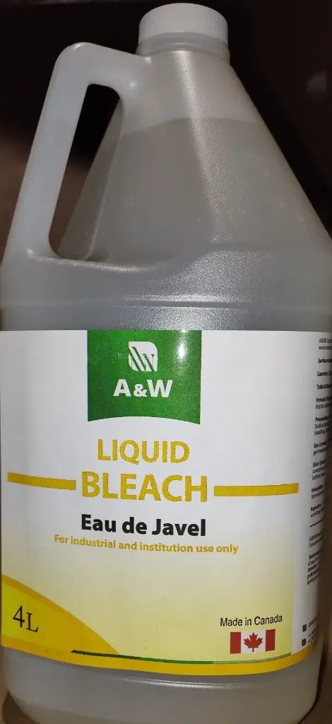 A&W Liquid Bleach (4x 4L)