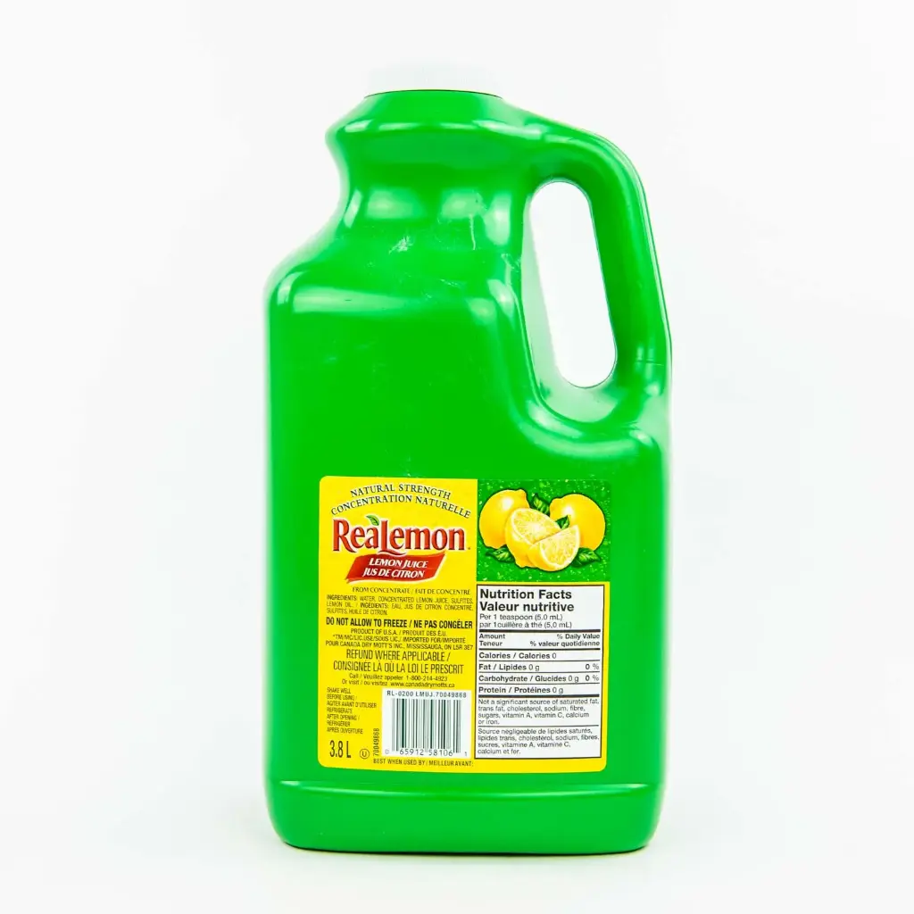 Real Lemon-Lemon Juice (1 x 3.8L)