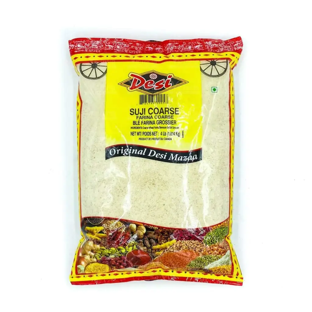 Desi Suji Coarse - Semolina (1 x 4lb)