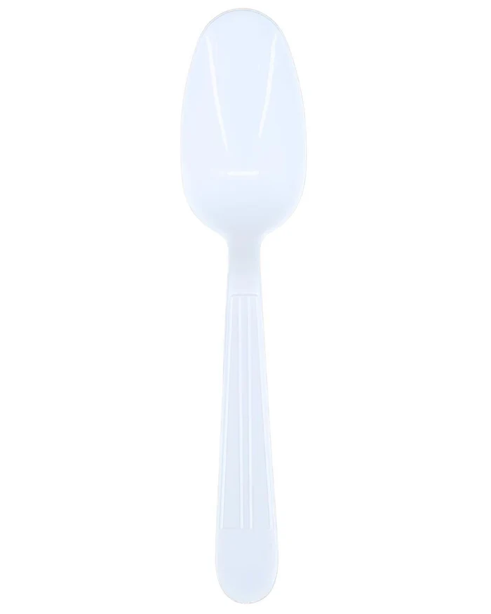 Bliss - Tea Spoons - White - Heavy Weight - 1000pcs - Case