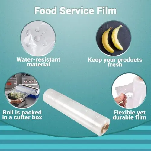 Value+ Food Film - 12" x 2000' (1 x 2000')