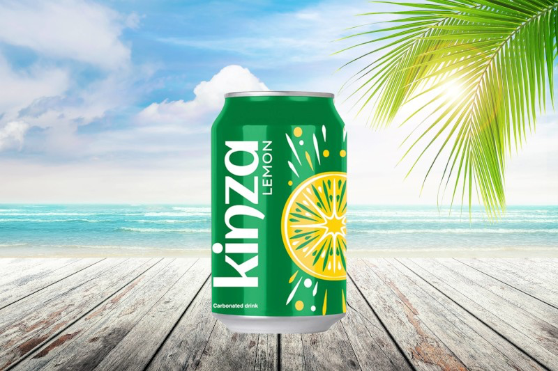 [POPK002] Kinza - Lemon Drink  - 24x300ml - Case