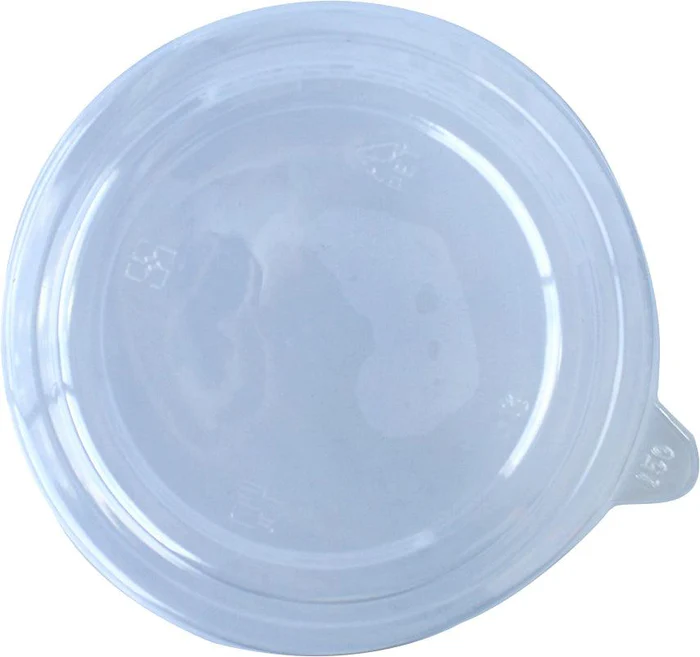 Eco-Craze - PET Round Lids for 500/750/1000ml Paper Container - 500 pcs - Case