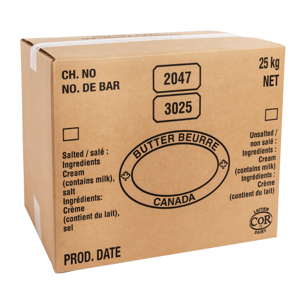 Agropur - Unsalted Butter - 25kg