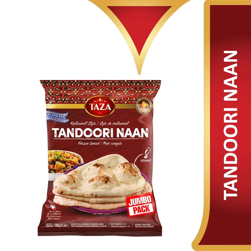 Taza Fro Tandoori Naan-Family 1000gx12 Pack 