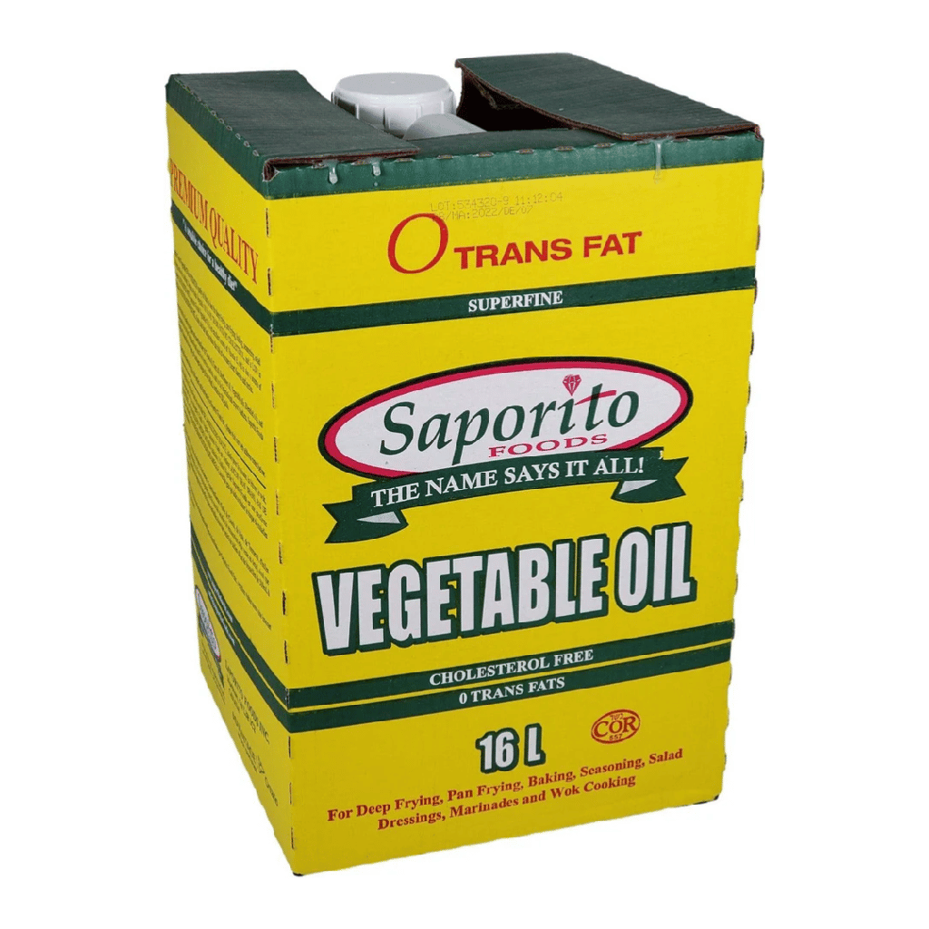 [OILS003] Saporito - Vegetable Oil - 16 L