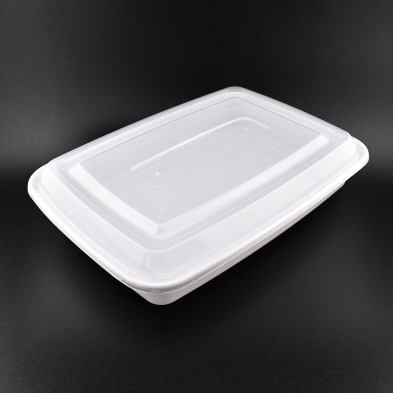 T 58 11X8X1.5 Rectangular Cont Combo 58oz White-120/CS