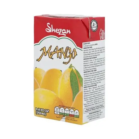 SHEZAN MANGO TETRA PACK 250MLX36