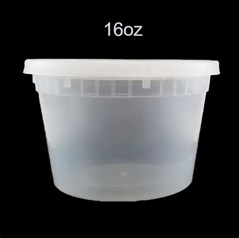 Brown Box - 16oz  Deli Container Combo - 240 pcs - Case