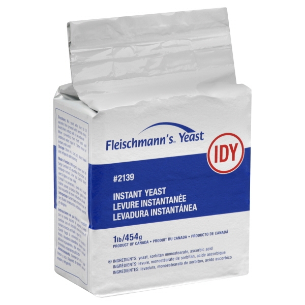 Fleischmann 235100 Hi-Active Yeast (Instant) 20X 1lb-Case