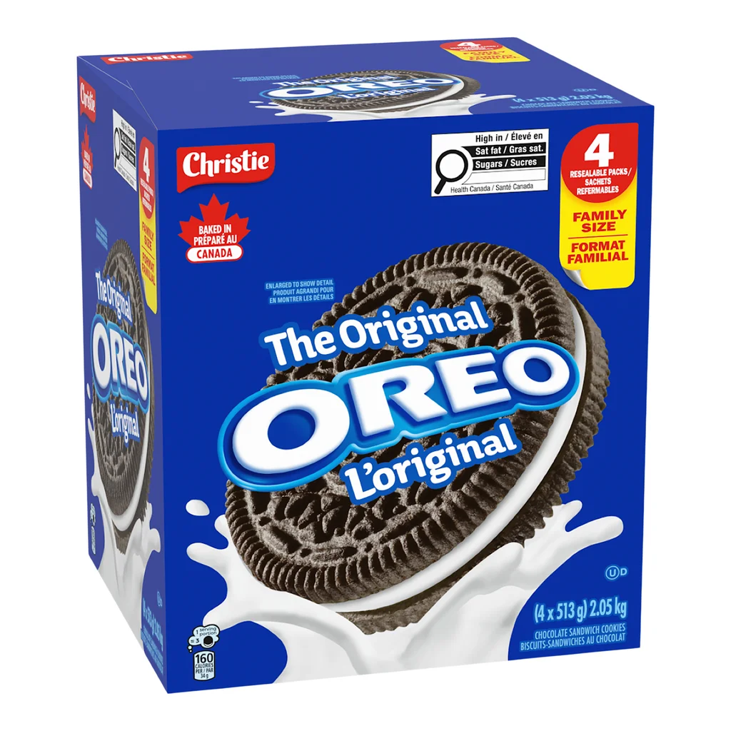 Oreo-Orginal Cookie Family Pack- 4x513 g