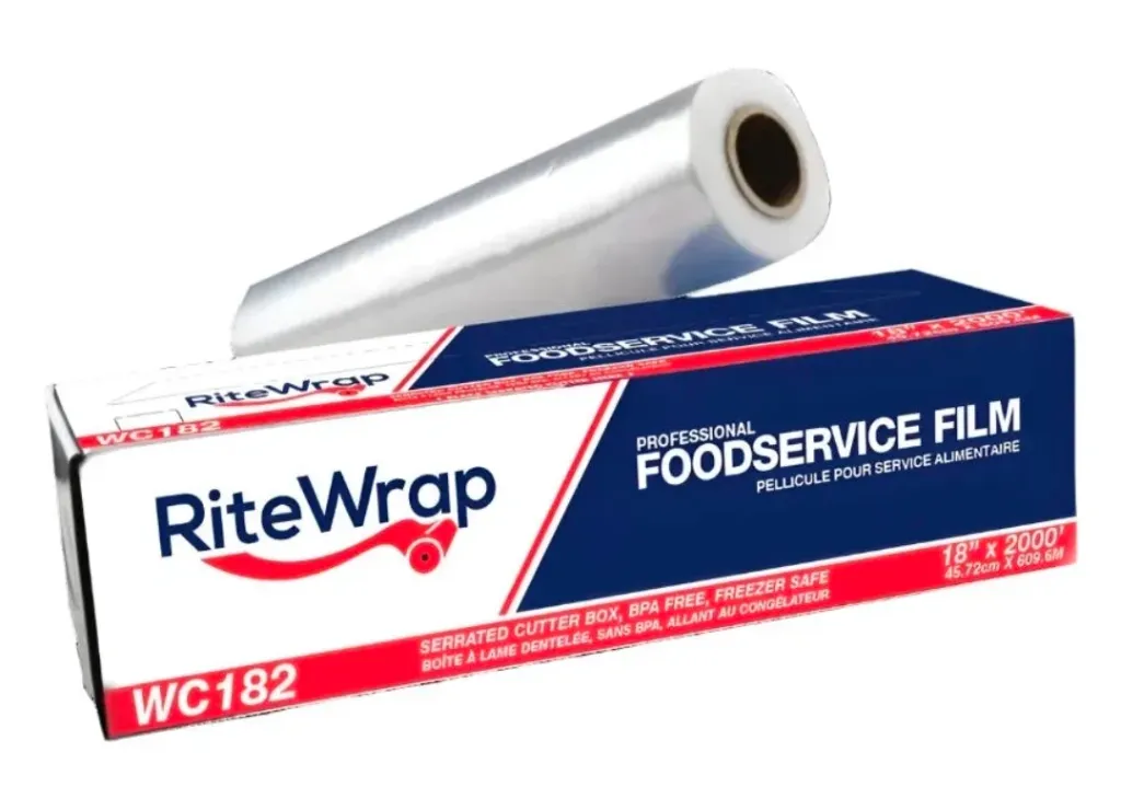 RiteWrap Food Service Film Serrated C. Box 18''X2000'