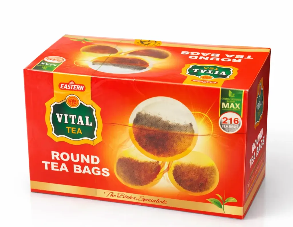 [TEAV001] Vital - Tea Bags Round - 216 Bags - Each