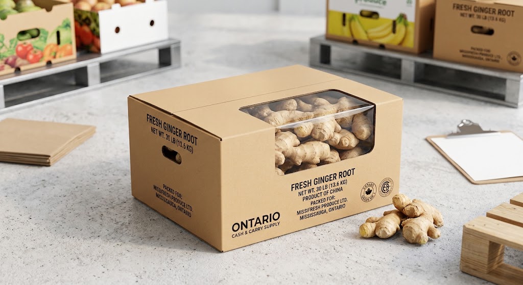 [PROD022] Fresh Ginger Chinese - 30 lb - Case