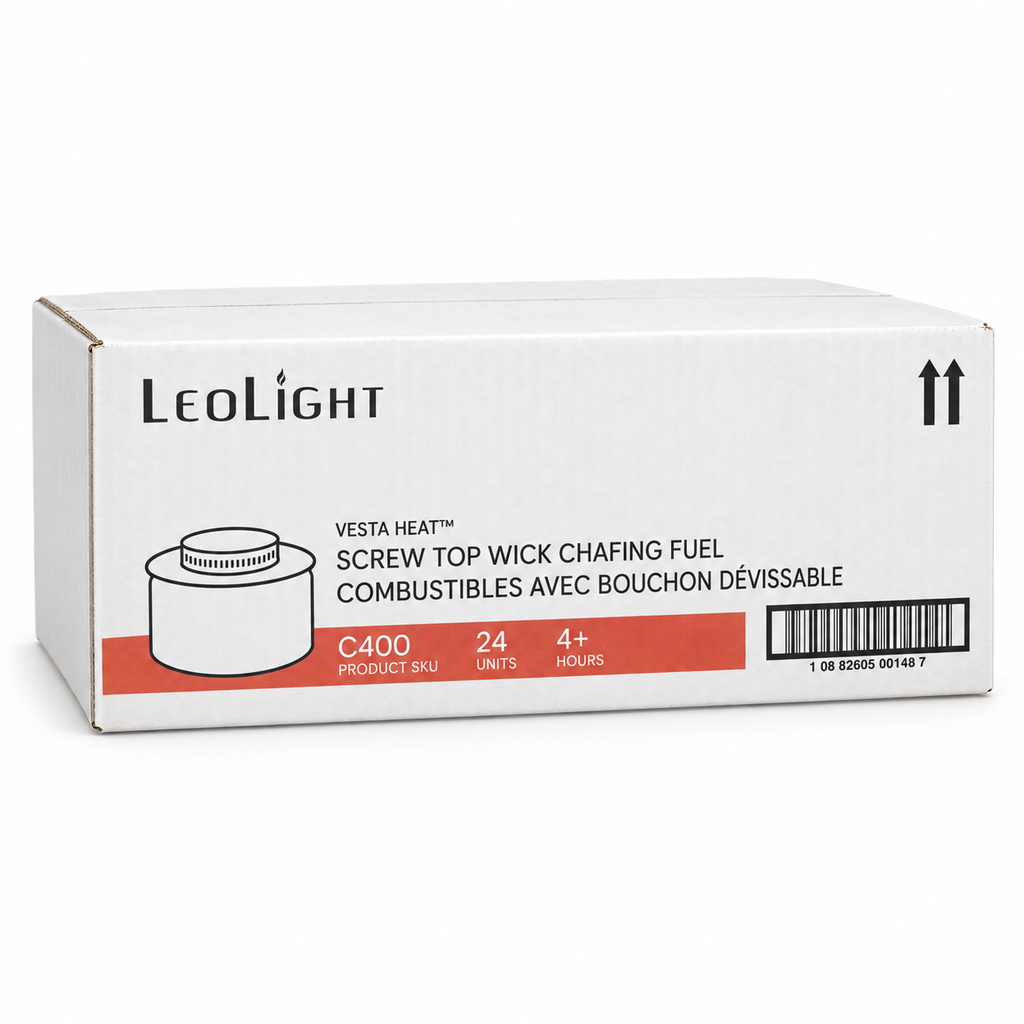 LeoLight - Chafing Fuel - 24 pcs x 4 Hours - Case
