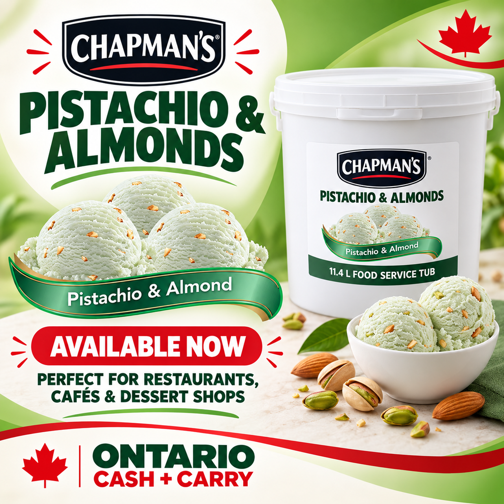 [DAIC205] Chapman's - Ice Cream -  Pistachio & Almond Bucket - Premium - 11.4L