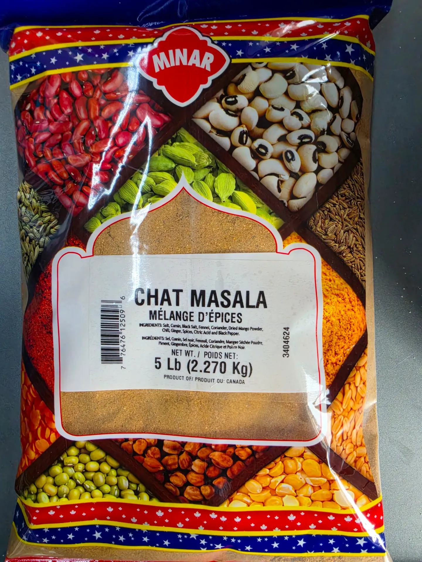 Minar Chaat Masala 1x5LB