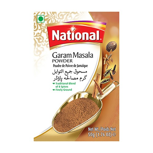 [SPCN015-72] National - Garam Masala - 6x12x50g - Case