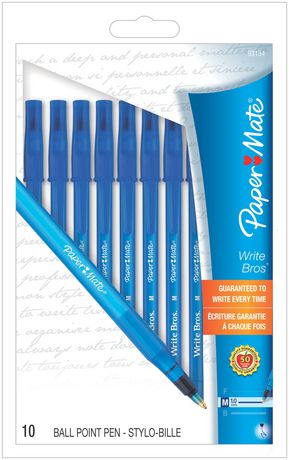 Peper Mate Blue pen  Smooth Writing x10