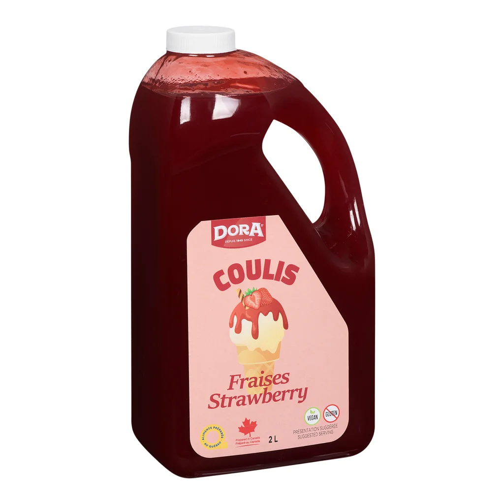 Dora Strawberry Dessert Topping -2L
